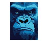 Jigsaw Puzzles 52x38cm/1000pcs for Adults Gorilla Look Pixel Art Jigsaws for Adults Relax Games Precision Cutting Help The Brain Exercise 52x38cm/1000pcs