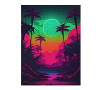 Jigsaw Puzzles 52x38cm/1000pcs for Adults Intense Retro Radiance Jigsaw for Adults Hands-on Game Wall Decoration Unique Birthday And Gifts 52x38cm/1000pcs