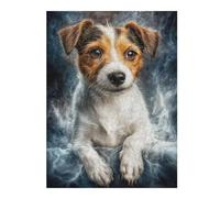 Jigsaw Puzzles 52x38cm/1000pcs for Adults Jack Russell Terrier Portrait Puzzle for Adults Relax Games Birthday Present Gifts for Friends And Family 52x38cm/1000pcs
