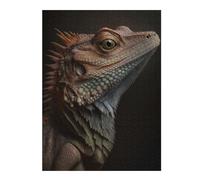Jigsaw Puzzles 52x38cm/1000pcs for Adults Lizard Portrait Jigsaws for Adults DIY Toys Presents for Women for Birthday, Chrismas 52x38cm/1000pcs