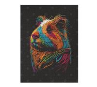 Jigsaw Puzzles 52x38cm/1000pcs for Adults My Guinea Pig Jigsaws for Adults Relax Games Precision Cutting Help The Brain Exercise 52x38cm/1000pcs