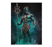 Jigsaw Puzzles 52x38cm/1000pcs for Adults Poseidon God of The Seas Jigsaw Puzzle DIY Toys Pattern Assembly Gifts for Friends And Family 52x38cm/1000pcs