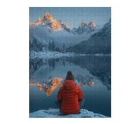 Jigsaw Puzzles 52x38cm/1000pcs for Adults Reflective Morning Jigsaw for Adults Hands-on Game Wall Decoration Unique Birthday And Gifts 52x38cm/1000pcs