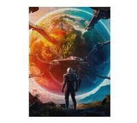 Jigsaw Puzzles 52x38cm/1000pcs for Adults Spaceship Adult Jigsaw Puzzle Relax Games Precision Cutting Gifts for Friends And Family 52x38cm/1000pcs