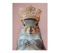 Jigsaw Puzzles 52x38cm/1000pcs for Adults Squirrel King Puzzle for Adults Relax Games Birthday Present Gifts for Friends And Family 52x38cm/1000pcs