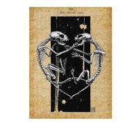Jigsaw Puzzles 52x38cm/1000pcs for Teenagerss Cat Skeletons Adult Jigsaw Puzzle Hands-on Game Perfect Decoration Help The Brain Exercise 52x38cm/1000pcs