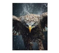 Jigsaw Puzzles 52x38cm/1000pcs for Teenagerss Flying Eagle in Wild Jigsaws for Adults Hands-on Game Enhance Memory Great Gift for Gaming 52x38cm/1000pcs