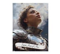 Jigsaw Puzzles 52x38cm/1000pcs for Teenagerss Saint Joan of Arc Puzzles for Adults Toy Wall Decor A Work of Art Gifts for Friends And Family 52x38cm/1000pcs
