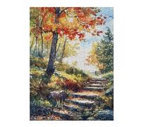 Jigsaw Puzzles 52x38cm/1000pcs for Teenagerss Steps to Fall Puzzles for Adults Toy Wall Decor A Work of Art Gifts for Friends And Family 52x38cm/1000pcs