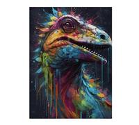 Jigsaw Puzzles 52x38cm/1000pcsfor Adults Colorful Dinosaur Jigsaw Puzzle DIY Toys Pattern Assembly Gifts for Friends And Family 52x38cm/1000pcs