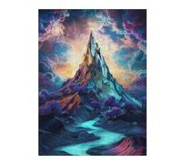 Jigsaw Puzzles 52x38cm/1000pcsfor Teenagerss Mystical Mountain Landscape Jigsaws for Adults Hands-on Game Enhance Memory Great Gift for Gaming 52x38cm/1000pcs