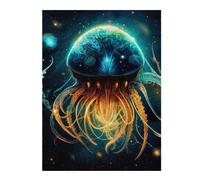 Jigsaw Puzzles 52x38cm/1000pcsfor Teenagerss Octopus Jigsaws for Adults Hands-on Game Enhance Memory Great Gift for Gaming 52x38cm/1000pcs