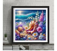 Jigsaw Puzzles 70 Pieces for Adults Daisy Shellfish Scenery, Fun Challenging Jigsaws for adults 70 Piece, Puzzle Educational Games for Families, Home Decoration puzzles