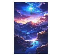 Jigsaw Puzzles 75x50cm/1000pcs Anime Everest Mountain Puzzle for Adults Brain Teaser Game For Family Fun Unique Birthday And Xmas Gifts 75x50cm/1000pcs