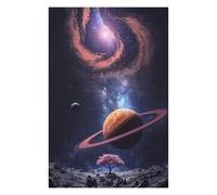 Jigsaw Puzzles 75x50cm/1000pcs Beyond The Rings Puzzle for Adults Brain Teaser Game For Family Fun Unique Birthday And Xmas Gifts 75x50cm/1000pcs