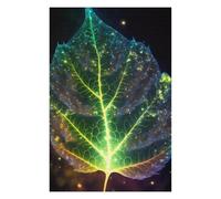 Jigsaw Puzzles 75x50cm/1000pcs Cosmic Garden Leaf Puzzle for Adults Brain Teaser Game For Family Fun Unique Birthday And Xmas Gifts 75x50cm/1000pcs