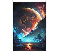 Jigsaw Puzzles 75x50cm/1000pcs Dark Matter Planetary Puzzle for Adults Brain Teaser Game For Family Fun Unique Birthday And Xmas Gifts 75x50cm/1000pcs