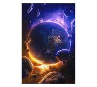 Jigsaw Puzzles 75x50cm/1000pcs for Adults Asteroid Belt Near Earth Jigsaws for Adults Relax Games Precision Cutting Help The Brain Exercise 75x50cm/1000pcs