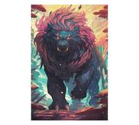 Jigsaw Puzzles 75x50cm/1000pcs for Adults Behemoth's Rise A Mythical Beast Unleashed -1 Jigsaws for Adults Relax Games Precision Cutting Help The Brain Exercise 75x50cm/1000pcs