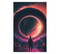 Jigsaw Puzzles 75x50cm/1000pcs for Adults Black Hole's Whisper Jigsaws for Adults Relax Games Precision Cutting Help The Brain Exercise 75x50cm/1000pcs