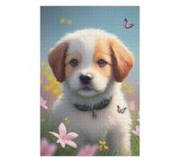 Jigsaw Puzzles 75x50cm/1000pcs for Adults Cute Puppy Portrait Puzzle for Adults Relax Games Birthday Present Gifts for Friends And Family 75x50cm/1000pcs