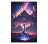 Jigsaw Puzzles 75x50cm/1000pcs for Adults Galaxy Grand Tree Jigsaw for Adults Hands-on Game Wall Decoration Unique Birthday And Gifts 75x50cm/1000pcs