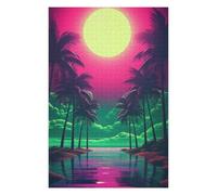 Jigsaw Puzzles 75x50cm/1000pcs for Adults Neon Dreamscape Elegance Jigsaw for Adults Hands-on Game Wall Decoration Unique Birthday And Gifts 75x50cm/1000pcs