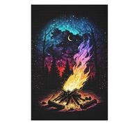 Jigsaw Puzzles 75x50cm/1000pcs for Adults Nice Galaxy Campfire Jigsaw for Adults Hands-on Game Wall Decoration Unique Birthday And Gifts 75x50cm/1000pcs