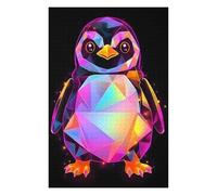 Jigsaw Puzzles 75x50cm/1000pcs for Adults Penguin Triangle Abstract Adult Jigsaw Puzzle Relax Games Precision Cutting Gifts for Friends And Family 75x50cm/1000pcs