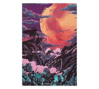 Jigsaw Puzzles 75x50cm/1000pcs for Adults Silent Planet A Lone Warrior's Journey Jigsaws for Adults Relax Games Precision Cutting Help The Brain Exercise 75x50cm/1000pcs
