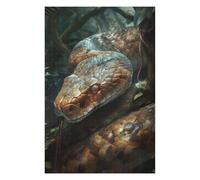 Jigsaw Puzzles 75x50cm/1000pcs for Adults Snakes Charm Jigsaw Puzzle DIY Toys Pattern Assembly Gifts for Friends And Family 75x50cm/1000pcs