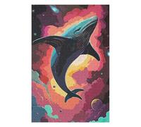 Jigsaw Puzzles 75x50cm/1000pcs for Adults Space Shark Jigsaw Puzzle DIY Toys Pattern Assembly Gifts for Friends And Family 75x50cm/1000pcs