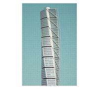 Jigsaw Puzzles 75x50cm/1000pcs for Adults Turning Torso Jigsaw for Adults Hands-on Game Wall Decoration Unique Birthday And Gifts 75x50cm/1000pcs