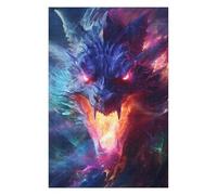 Jigsaw Puzzles 75x50cm/1000pcs for Teenagerss Astral Dragons Fury Puzzles for Adults Toy Wall Decor A Work of Art Gifts for Friends And Family 75x50cm/1000pcs