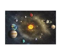 Jigsaw Puzzles 75x50cm/1000pcs for Teenagerss Exploring Our Solar System A Visual Journey -1 Puzzle for Adults Fun Games A Work of Art Help The Brain Exercise 75x50cm/1000pcs
