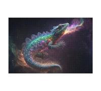 Jigsaw Puzzles 75x50cm/1000pcs for Teenagerss Galactic Lizard Cosmic Breath Jigsaws for Adults Relaxing Games Difficult Hard Educational Challenge 75x50cm/1000pcs