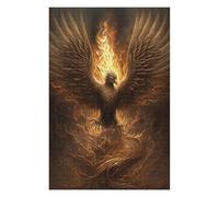 Jigsaw Puzzles 75x50cm/1000pcs for Teenagerss Phoenix Rising Mythical Firebird Artwork -1 Jigsaw Puzzle Toy Wall Decor Pattern Assembly Educational Challenge 75x50cm/1000pcs