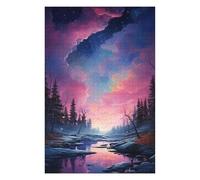 Jigsaw Puzzles 75x50cm/1000pcs for Teenagerss Sky Above The River Jigsaws for Adults Hands-on Game Enhance Memory Great Gift for Gaming 75x50cm/1000pcs