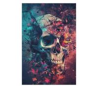 Jigsaw Puzzles 75x50cm/1000pcs Skull Fantasy Puzzle for Adults Brain Teaser Game For Family Fun Unique Birthday And Xmas Gifts 75x50cm/1000pcs