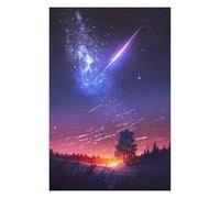Jigsaw Puzzles 75x50cm/1000pcs Starry Twilight Landscape Puzzle for Adults Brain Teaser Game For Family Fun Unique Birthday And Xmas Gifts 75x50cm/1000pcs