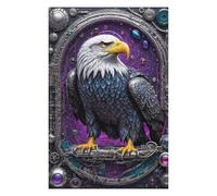 Jigsaw Puzzles 75x50cm/1000pcs Steampunk Majesty Eagle Puzzle for Adults Brain Teaser Game For Family Fun Unique Birthday And Xmas Gifts 75x50cm/1000pcs