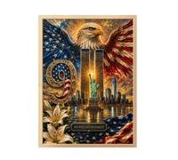 Jigsaw Puzzles 911 Never Forget American Flag Learning Games