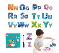 Jigsaw Puzzles, Alphabet Jigsaw Puzzles for Kids, Cartoon Recognition Game, 3-6 Years Preschoolers Fun for Boys Girls Classroom Home Living Room
