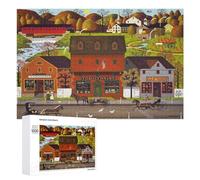 Jigsaw Puzzles - Charles Great Painter Wysocki - Candlemaker 1000 Pieces Jigsaw Puzzle Challenging and Stimulating Puzzle Game Wall Art Unique Gift