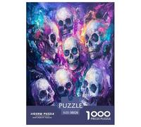 Jigsaw Puzzles Creative Skeleton Challenging Intellectual Game Family Skeleton Development Toys 1000 Piece for Adults And Families 38x26cm/1000pcs
