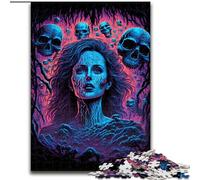 Jigsaw Puzzles Fear of The Unknown Difficult Puzzles for Adults size 26x38cm Perfect for Teenagers & Collectors, Ideal Home Decor & Travel Gift