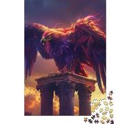 Jigsaw Puzzles for Adult Eagle 500 Piece Jigsaws for Adults Wooden Puzzle for Adults & Age 18 Years Up Learning Educational Toys 500pcs (52x38cm)