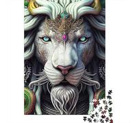 Jigsaw Puzzles for Adult Mechanical Tiger 500 Piece Jigsaws for Adults Wooden Puzzle for Adults & Age 18 Years Up Learning Educational Toys 500pcs (52x38cm)