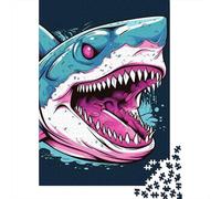 Jigsaw Puzzles for Adults 尺寸 Piece Shark Puzzles for Adults 材质 Board Puzzles Funny Gift 300pcs (40x28cm)