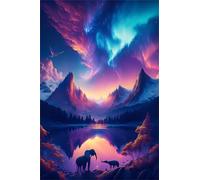 Jigsaw Puzzles for Adults 100 Challenging Puzzle Games Impossible Puzzle Sky Mountains Lakes Puzzles 100 Pieces